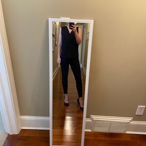 Ann Taylor black tank top blouse